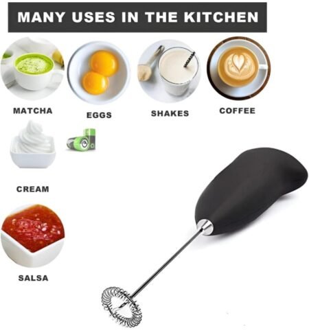 Coffee Whisker for Home | Cappuccino, Frappe, Matcha, Egg Beater Handheld Coffee Blender SR_5454