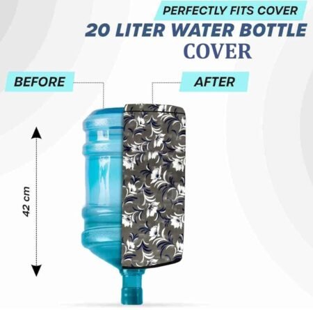 Digitally Printed Water Dispenser Bottal Cover | Water Dust & Water Proof Water Bottal Cover SR_541578