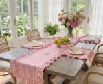 beautiful 6 Placemat + 1 Table Runner Set Size 6 × Placemat – 30 × 45 cm Or 1 × Table Runner – 30 × 135 cm SR_63565