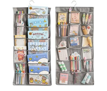 Hanging Bag Closet Wall Mounted Large Capacity with 30 Pockets Wardrobe Over Door Storage Organizer Bedroom SR_63565