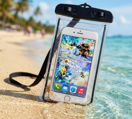 Bag Case for iPhone, Samsung, OnePlus, Pixel - Touch Friendly, Dust & Sand Proof Protective Case (Pack of 1) SR_6356