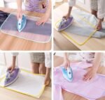 Ironing Mesh Cloth Guard Protective Press Mesh Mat for Clothes Iron Mesh Sheet DIMENSION 19*13 (Pack of 2)  SR_1405
