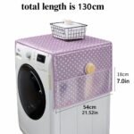 ✨ Premium Washing Machine Top Cover with Storage Pockets Pack of 1 ✨SR_5454